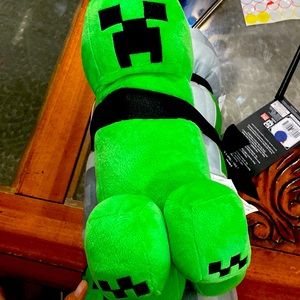Minecraft s slumber bag with carácter pillow